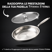 Coperchio universale in acciaio inox — Titania Eterna®