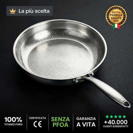 La Padella in Titanio Puro – Titania Eterna®