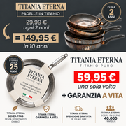 La Padella in Titanio Puro – Titania Eterna®