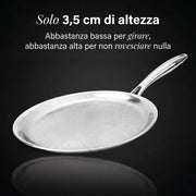Padella per Crêpes 100% Titanio Puro – Titania Eterna®