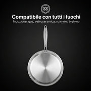 Padella per Crêpes 100% Titanio Puro – Titania Eterna®